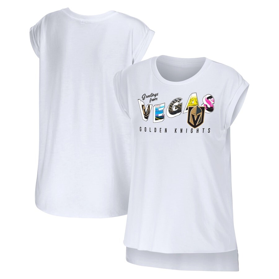 

Топ WEAR by Erin Andrews Vegas Golden Knights, белый