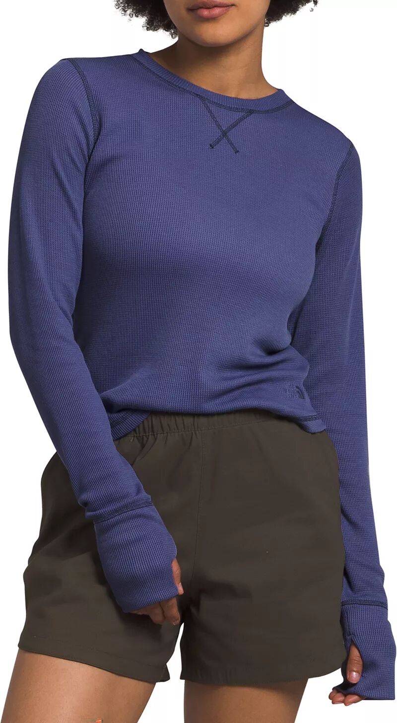 цена Женская рубашка с длинным рукавом The North Face Sunpeak с вафельным узором
