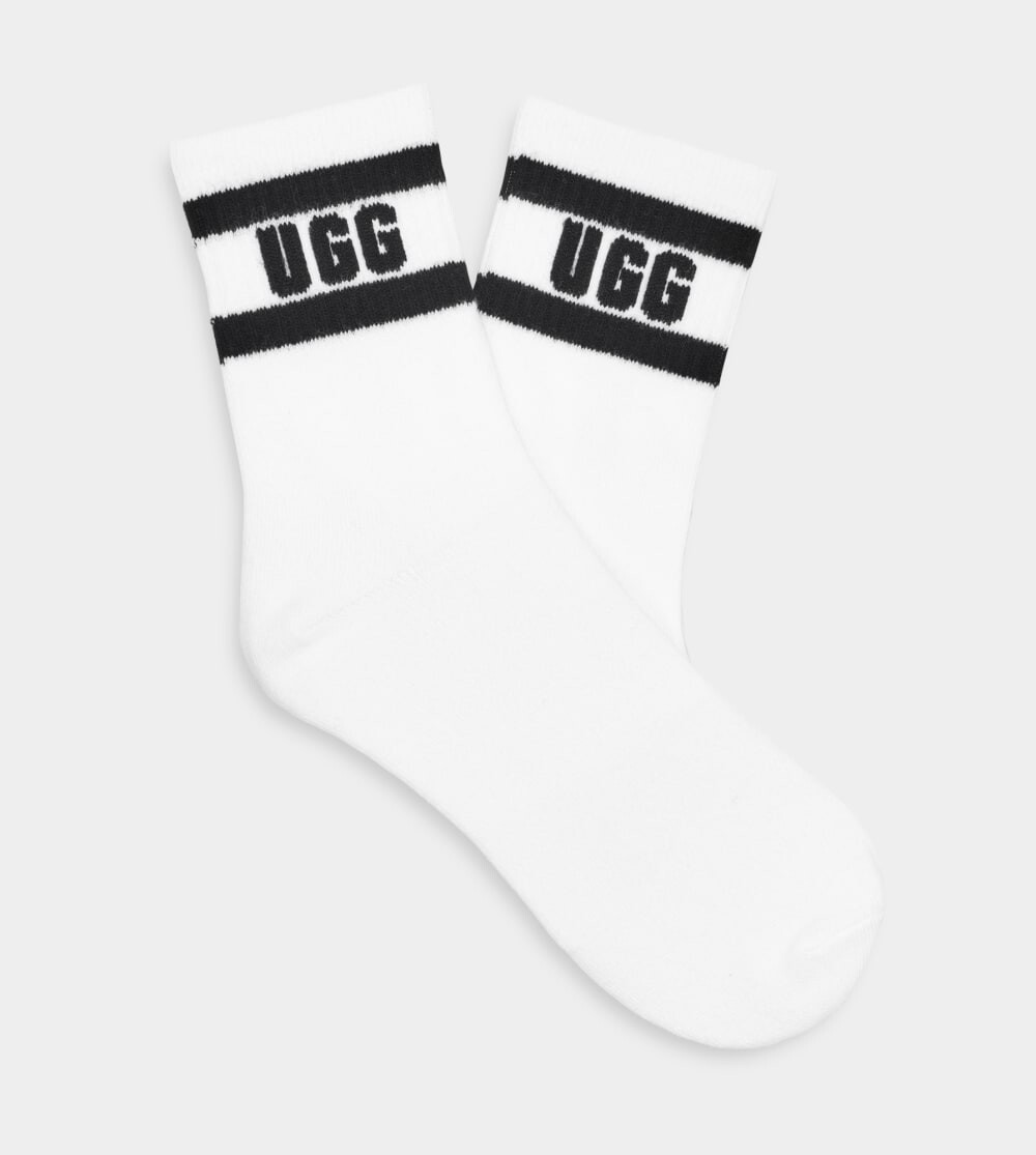 

Носки Dierson Logo Quarter Sock UGG, белый