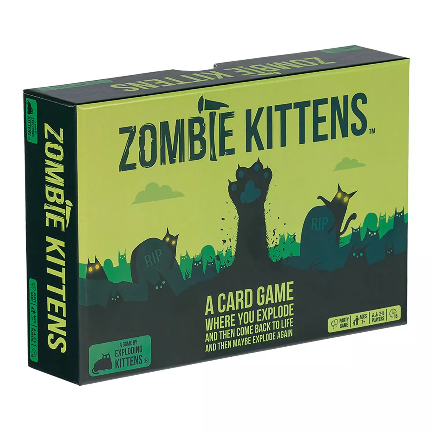 Карточная игра «Взрывающиеся котята: котята-зомби» Exploding Kittens