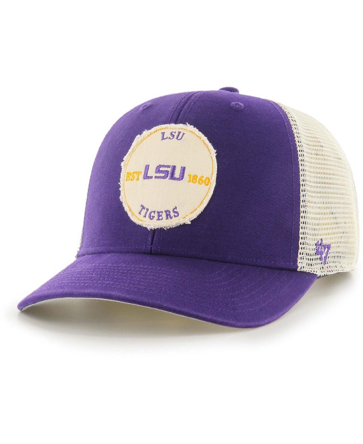 

Мужская фиолетовая кепка LSU Tigers Howell MVP Trucker Snapback '47 Brand