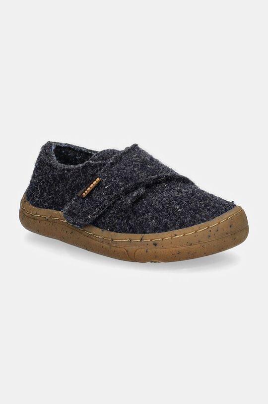 

Детские тапочки BAREFOOT WOOLY Froddo, темно-синий