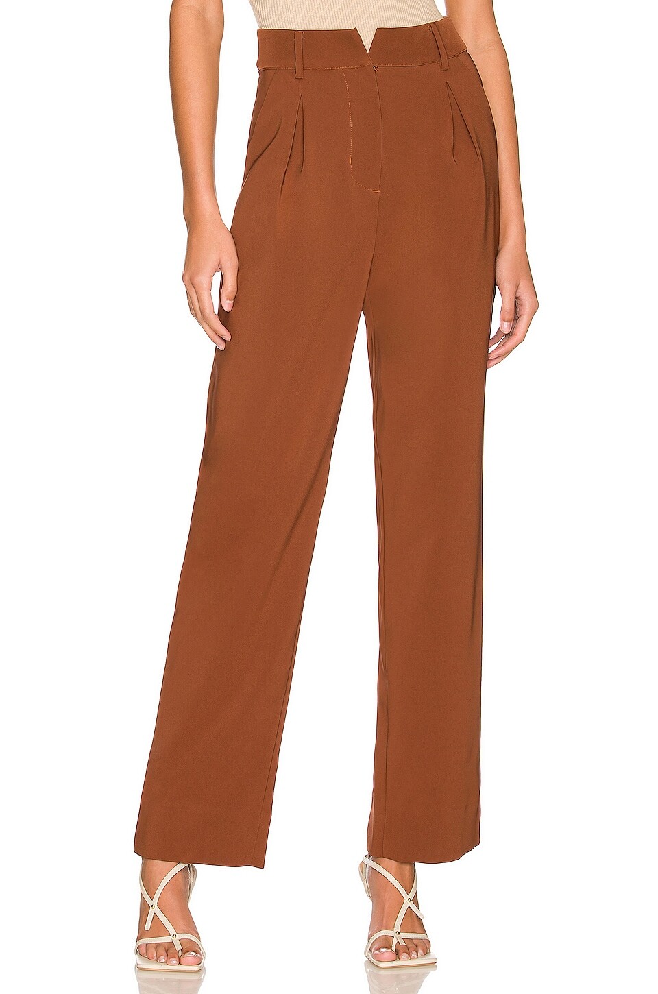 

Брюки MAJORELLE Roma Trouser, цвет Chocolate Brown