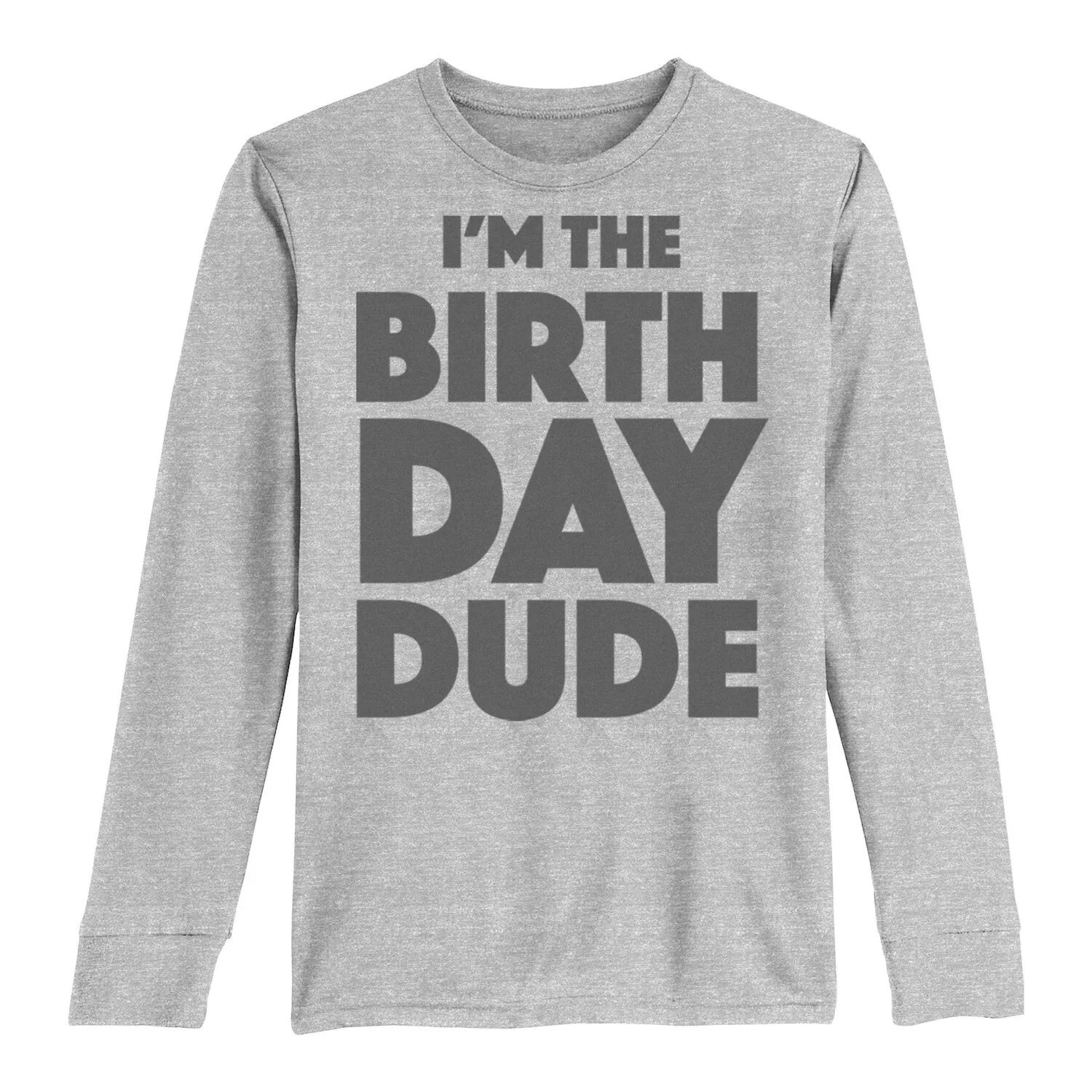 

Футболка с длинными рукавами «I'm the Birthday Dude» для мальчиков 8–20 лет Licensed Character