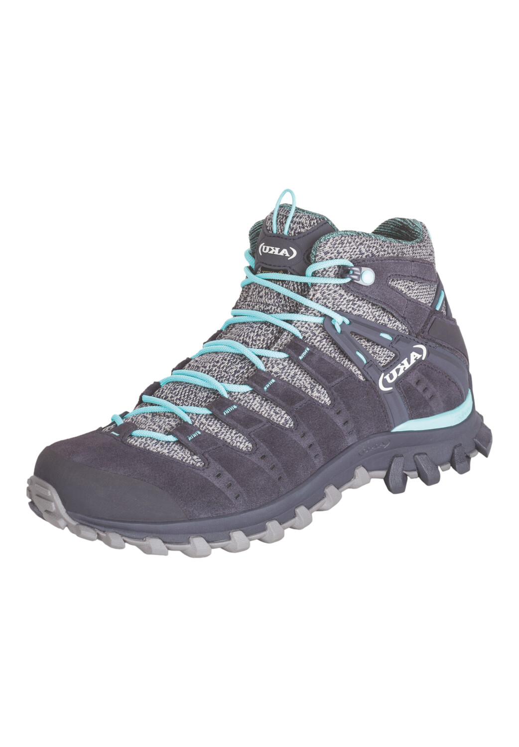 

Походная обувь AKU Outdoorschuhe Alterra lite MID GTX W'S, цвет anthracite/light blue