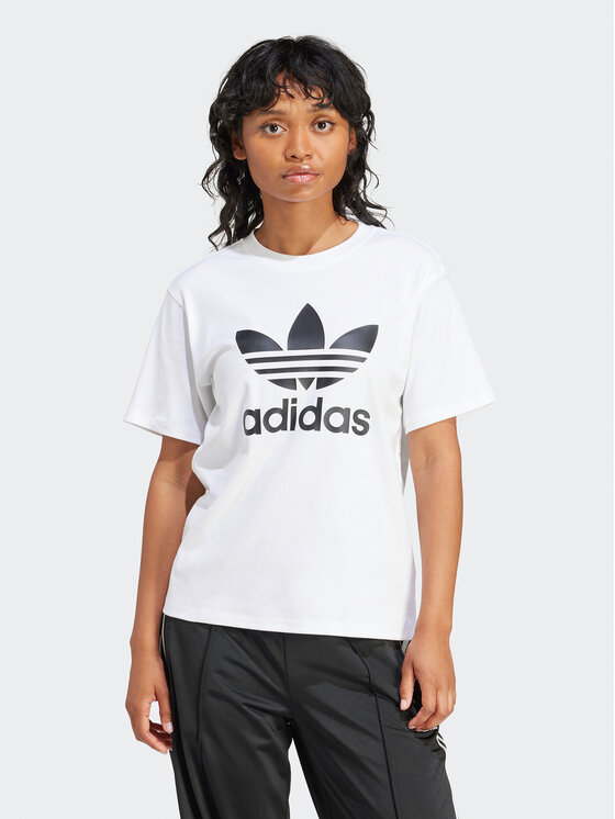 Футболка стандартного кроя Adidas, белый