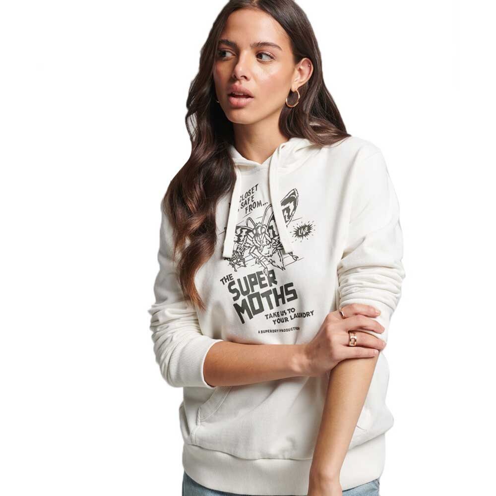 

Худи Superdry Vintage B-Movie, белый