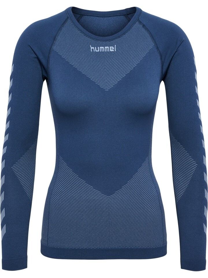 

Спортивная футболка Hummel L/S First Multisport Damen, цвет vintage indigo
