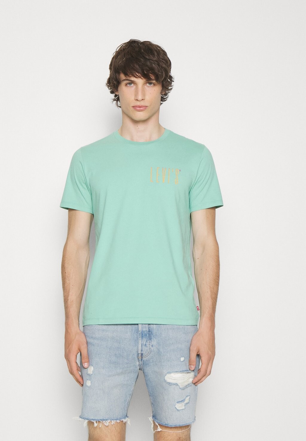 

Футболка с принтом Levi's, Серый