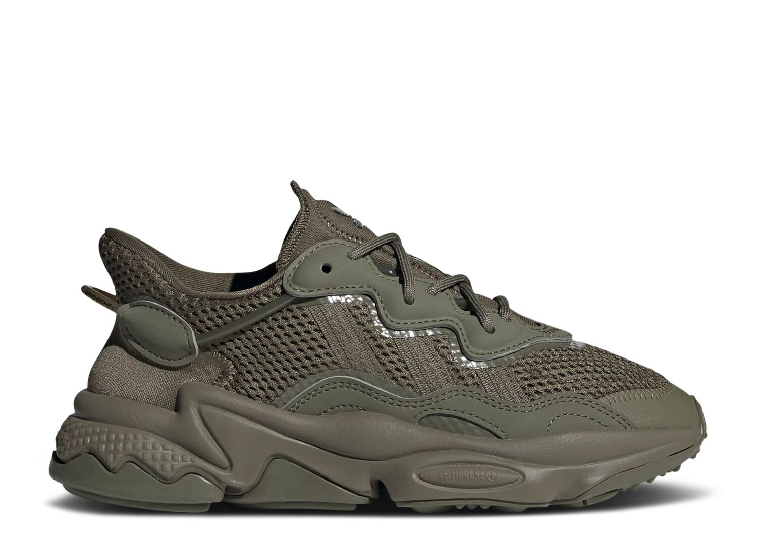 

Кроссовки adidas Ozweego J 'Olive Strata', зеленый