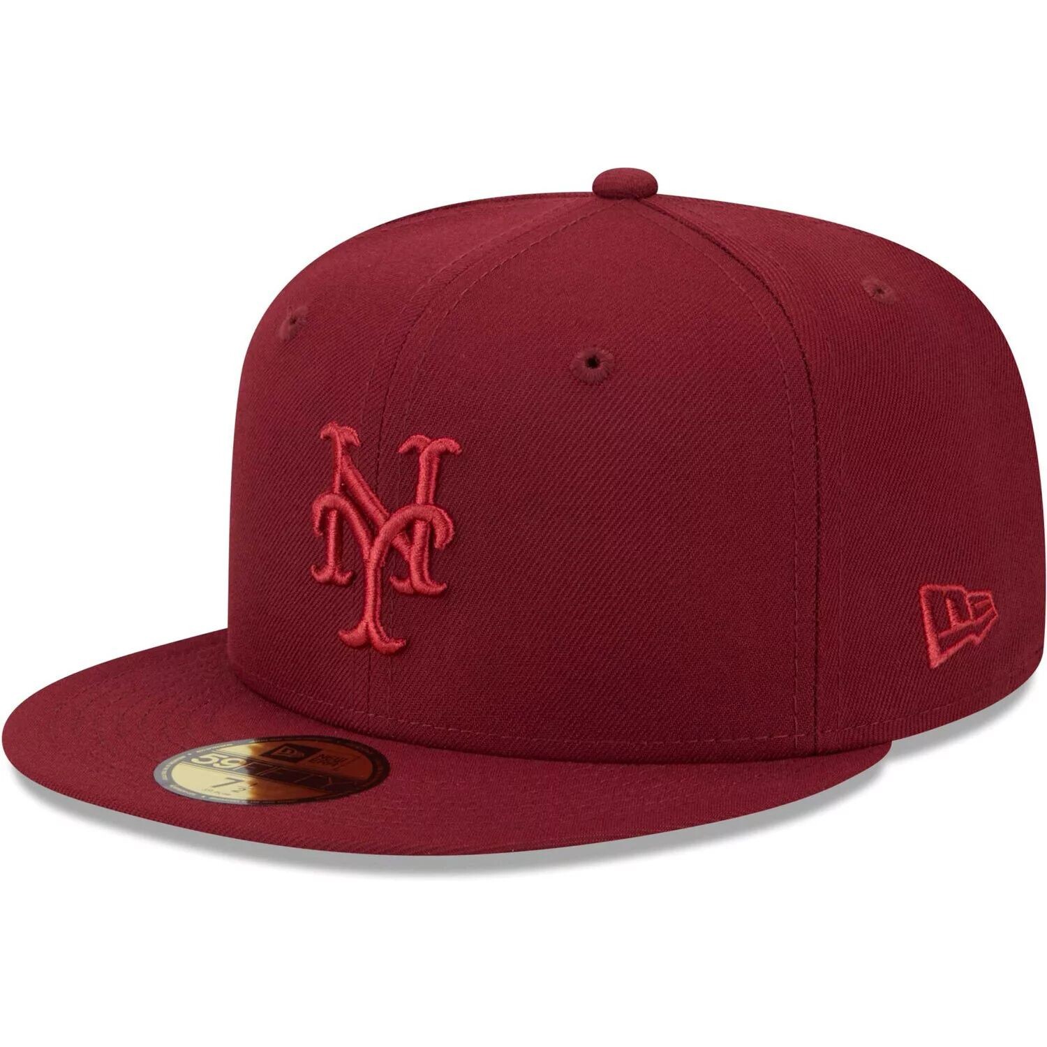 

Мужская приталенная шляпа New Era Cardinal New York Mets Color Pack 59FIFTY