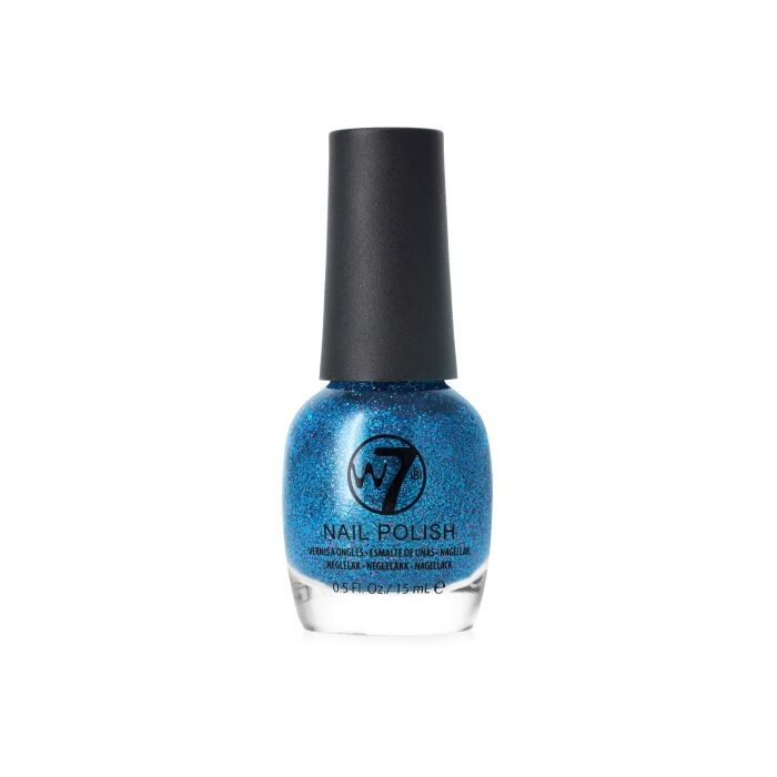 

Лак для ногтей Esmalte de Uñas Nail Polish W7, 3 Blue Dazzle