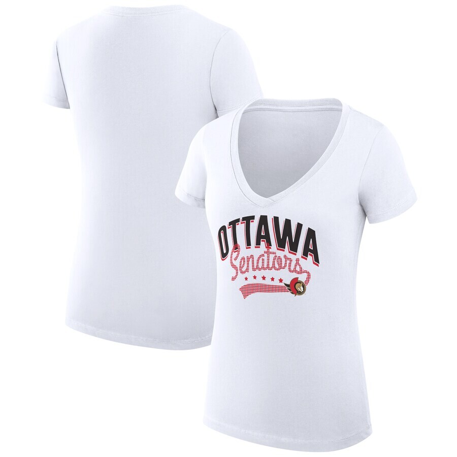 

Футболка с коротким рукавом G-III 4Her by Carl Banks Ottawa Senators, белый