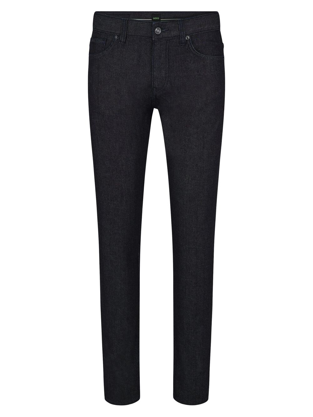 

Джинсы облегающего кроя из комфортного эластичного денима с кашемиром BOSS, синий