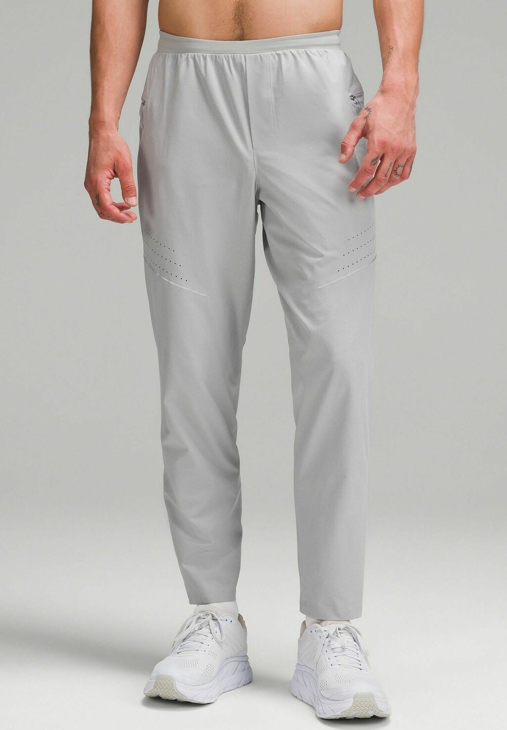

Спортивные брюки Fast And Free lululemon, цвет silver drop