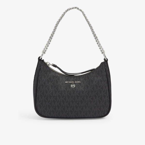 

Сумка Jet set из искусственной кожи с монограммой и цепочным ремешком Michael Michael Kors, черный