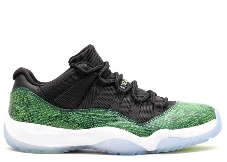 

Кроссовки AIR JORDAN 11 RETRO LOW 'SNAKE', черный