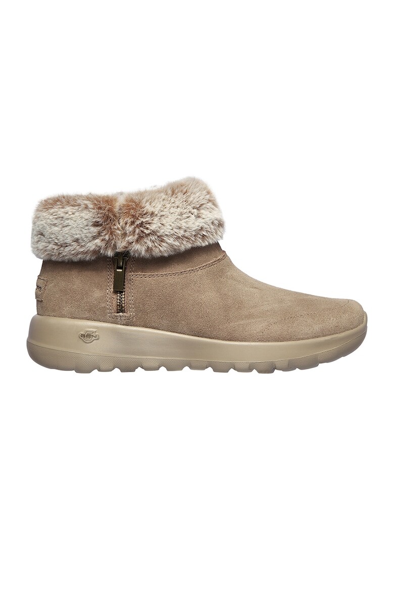 

Ботинки On The Go Joy из нубука Skechers, бежевый