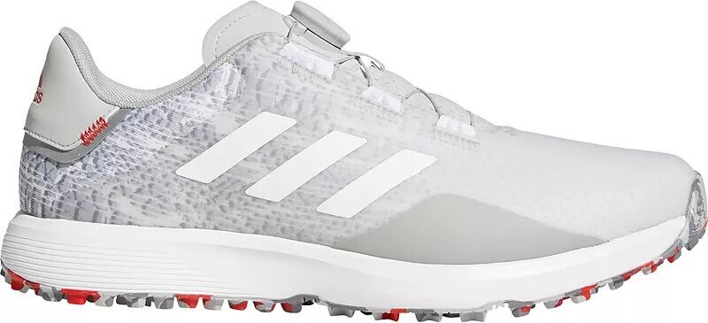 

Мужские кроссовки для гольфа Adidas S2G без шипов BOA, серый/белый