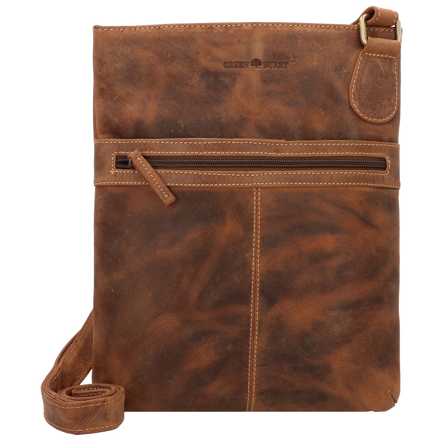 

Сумка через плечо Greenburry Vintage Leder 25 cm, коричневый