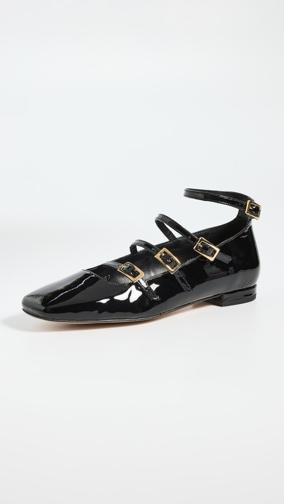 

Балетки Alohas Luke Onix Black Leather Ballet