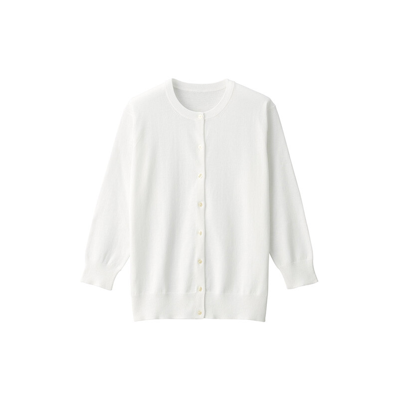 

Кардиган женский Muji, серебристо-серый