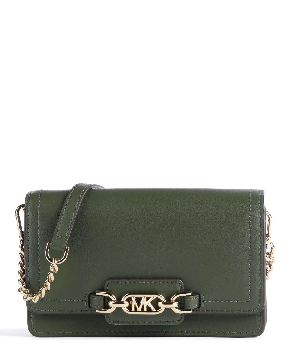 

Сумка через плечо Heather из мелкозернистой кожи Michael Kors, зеленый