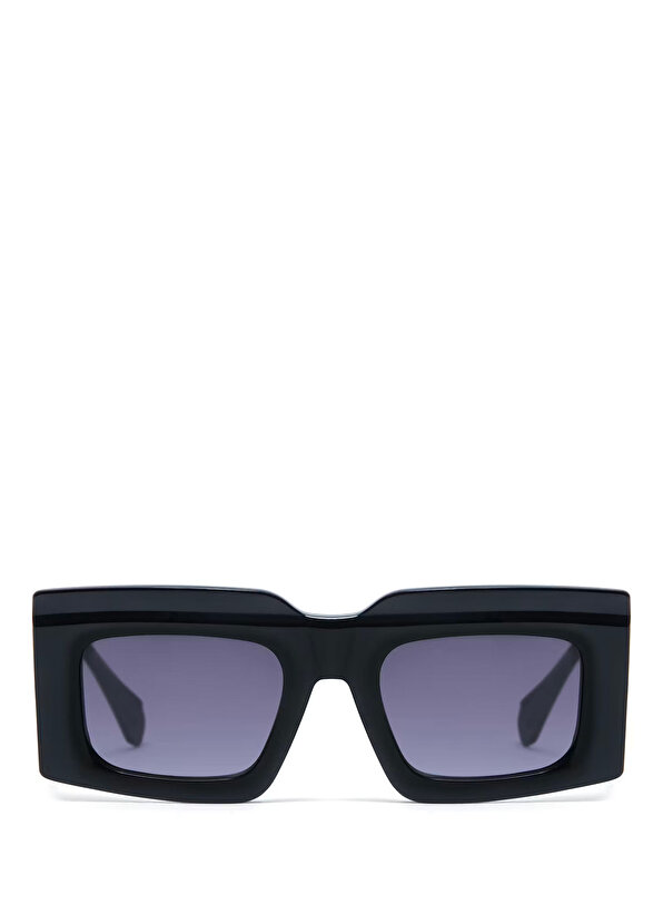 Черные прямоугольные женские солнцезащитные очки vincenza 6833 1 Gigi Studios