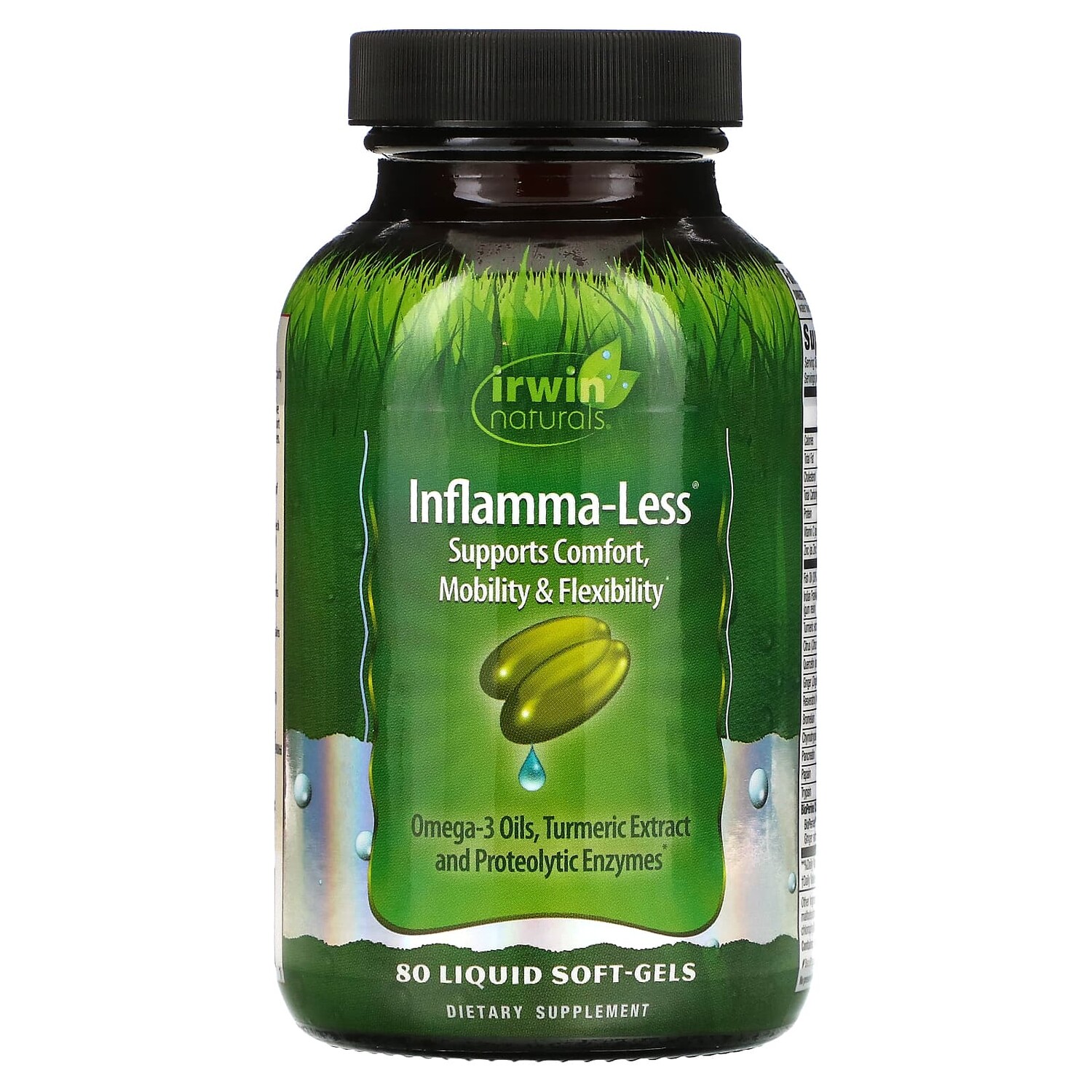 

Inflamma-Less, 80 гелевых капсул, Irwin Naturals