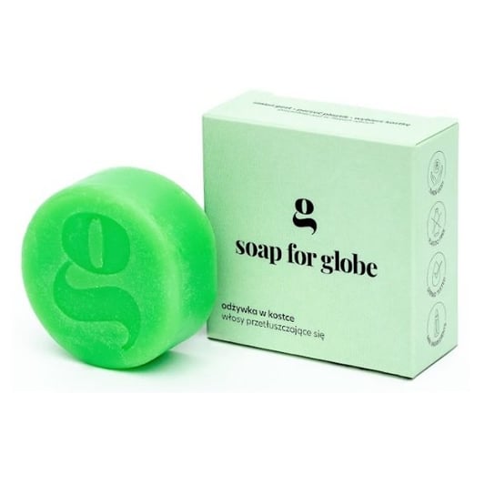 Мыло For Globe, кондиционер для жирных волос, баланс, 50г, Soap for globe