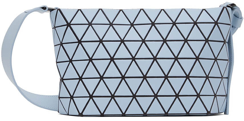 

Синяя матовая сумка с кристаллами Bao Bao Issey Miyake