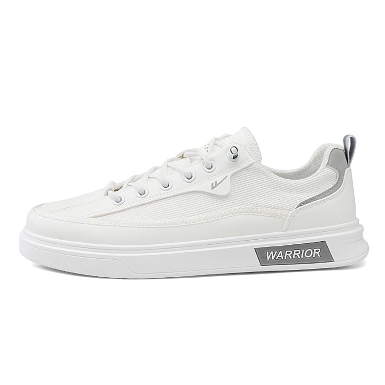 

Кроссовки WARRIOR Skateboarding Shoes Men Low-top, белый/черный