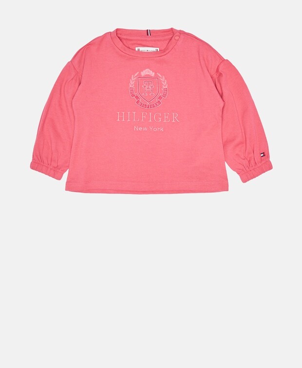 

Топ с длинными рукавами Tommy Hilfiger, фуксия