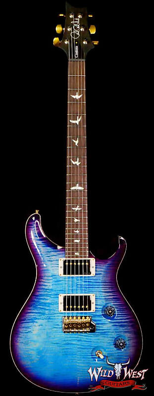 

Электрогитара Paul Reed Smith PRS Wood Library 10 Top Custom 24 Brazilian Rosewood Fingerboard Aquabluex Purple Burst