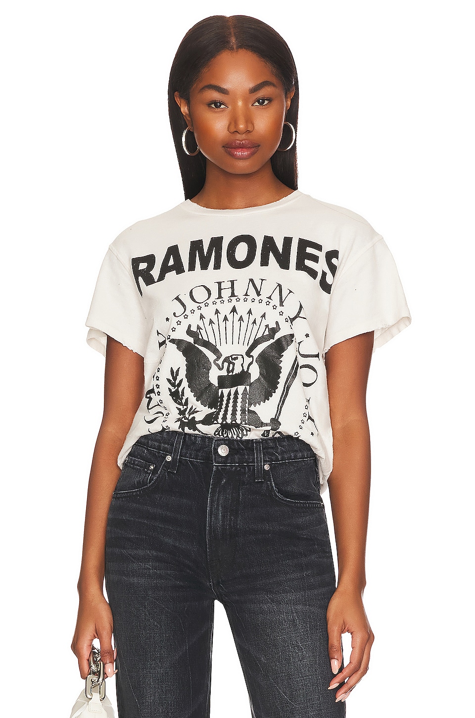 Футболка Madeworn Ramones, цвет Vintage White