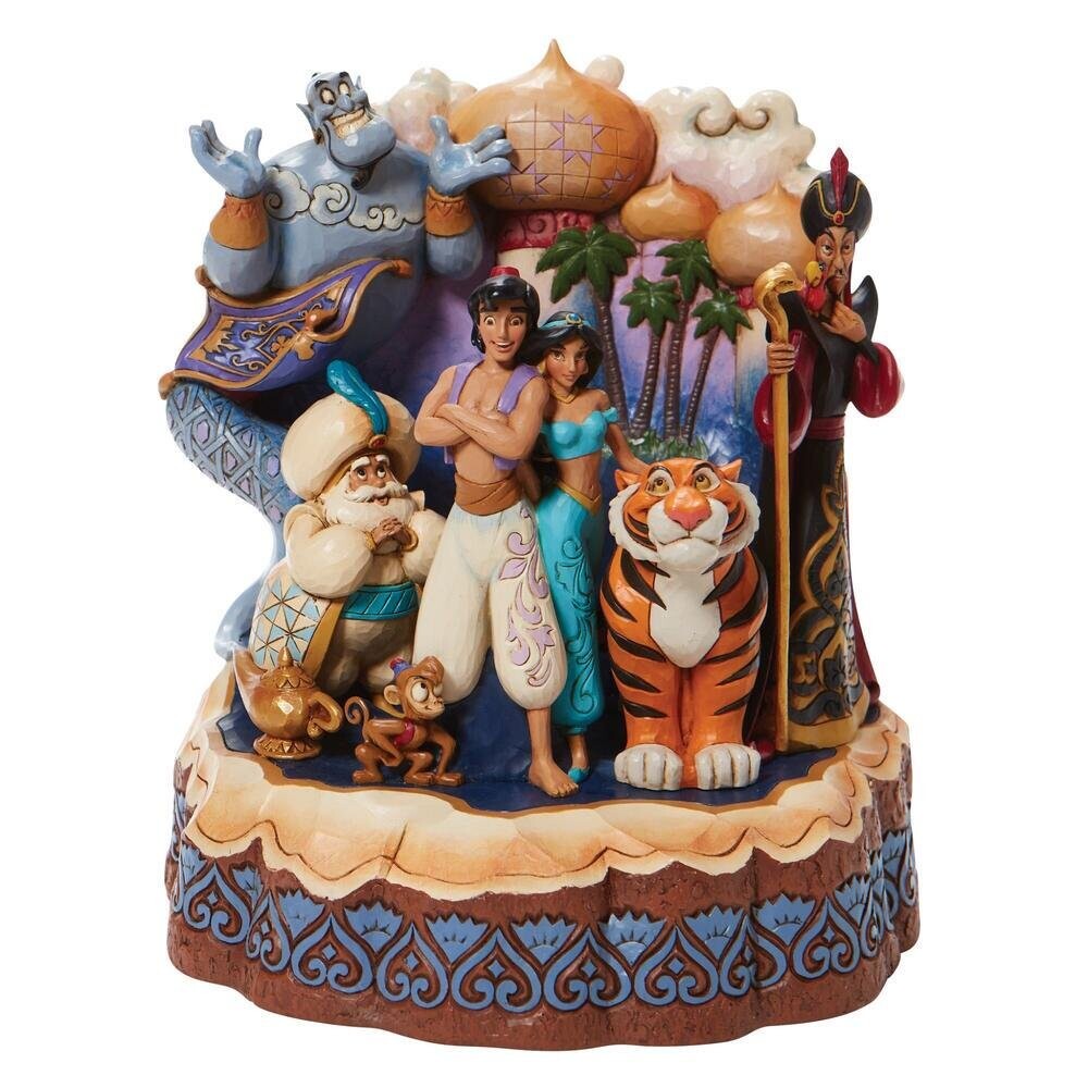 

Disney Traditions Аладдин, вырезанный в форме сердца. Фигурка 19,5 см. Enesco
