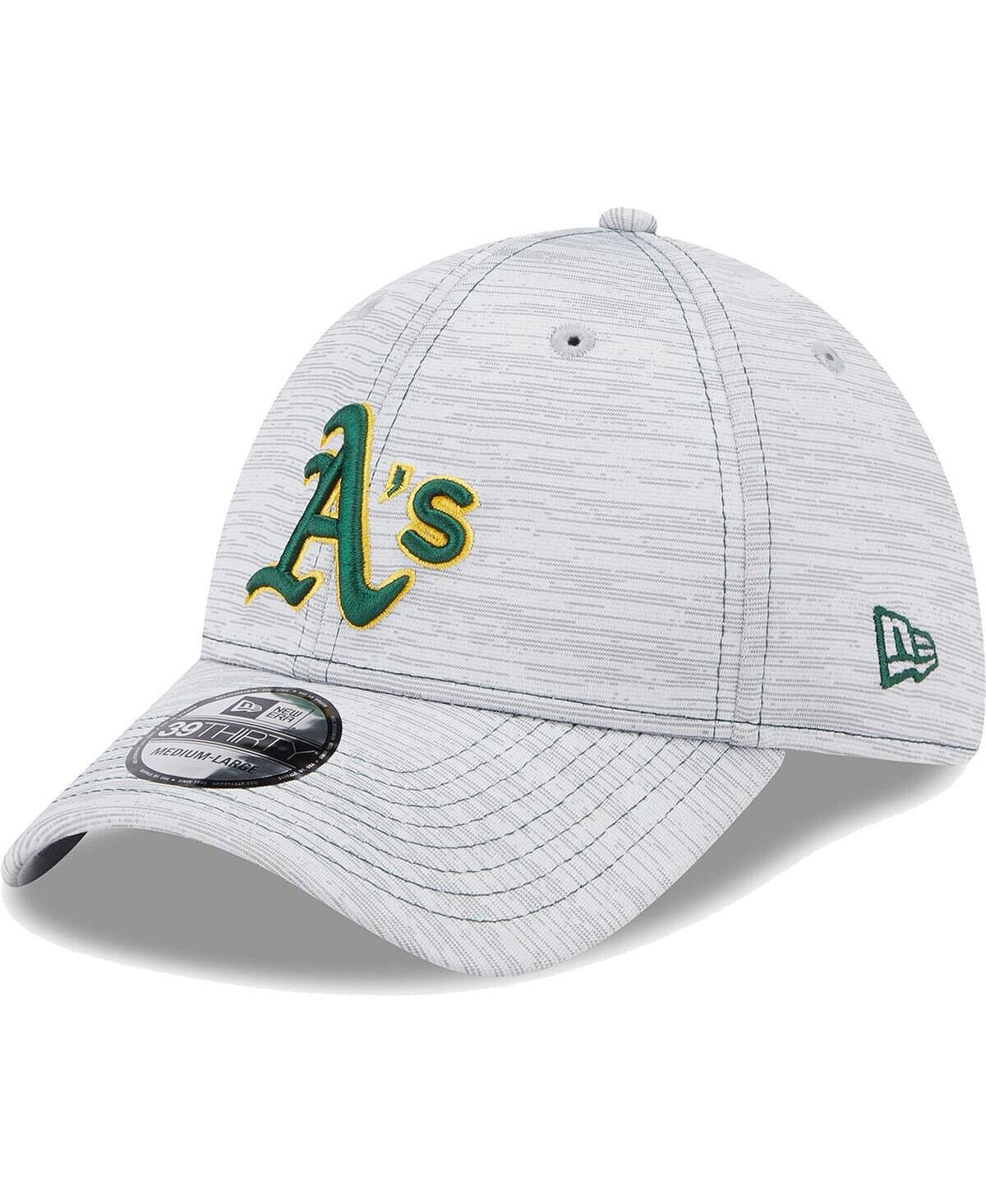 

Мужская серая кепка Oakland Athletics Speed ​​39THIRTY Flex. New Era