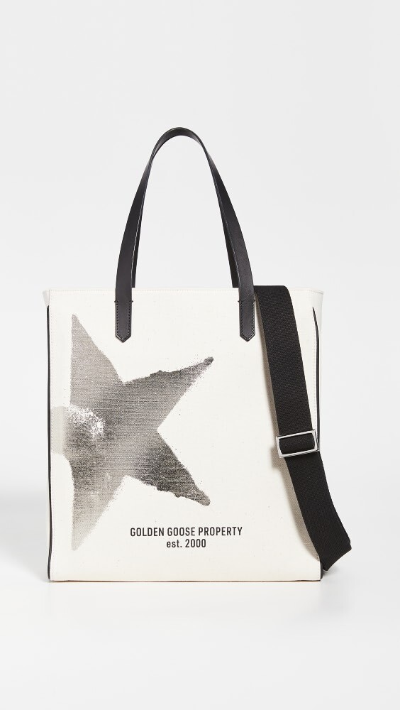 

Сумка-тоут Golden Goose California Golden Star N-S, белый