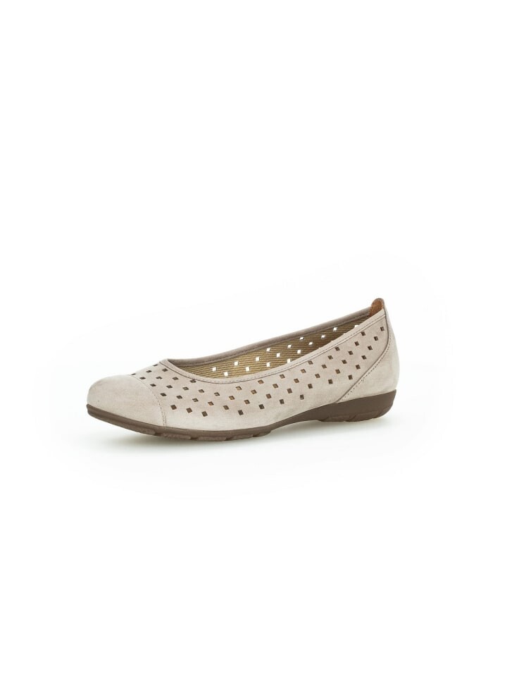 

Балетки Gabor Fashion Sportlicher Ballerina 241 beige, бежевый
