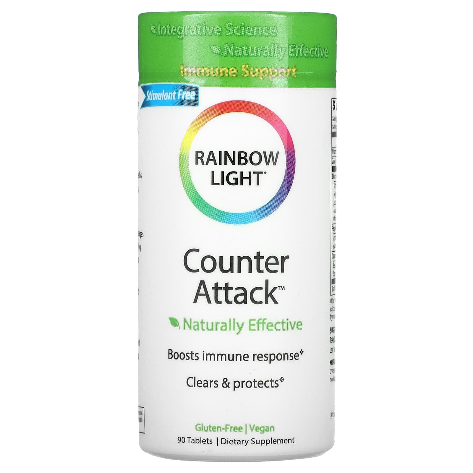 

Counter Attack, 90 таблеток, Rainbow Light