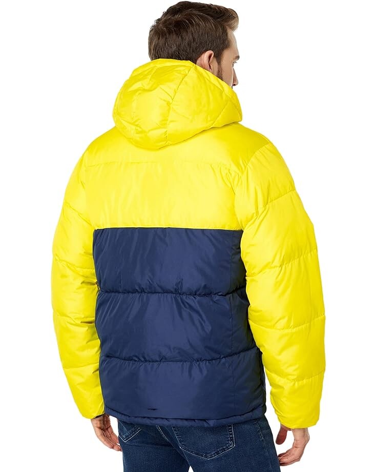 

Пуховик U.S. POLO ASSN. Color-Blocked Padded Puffer, цвет Yellow Pop