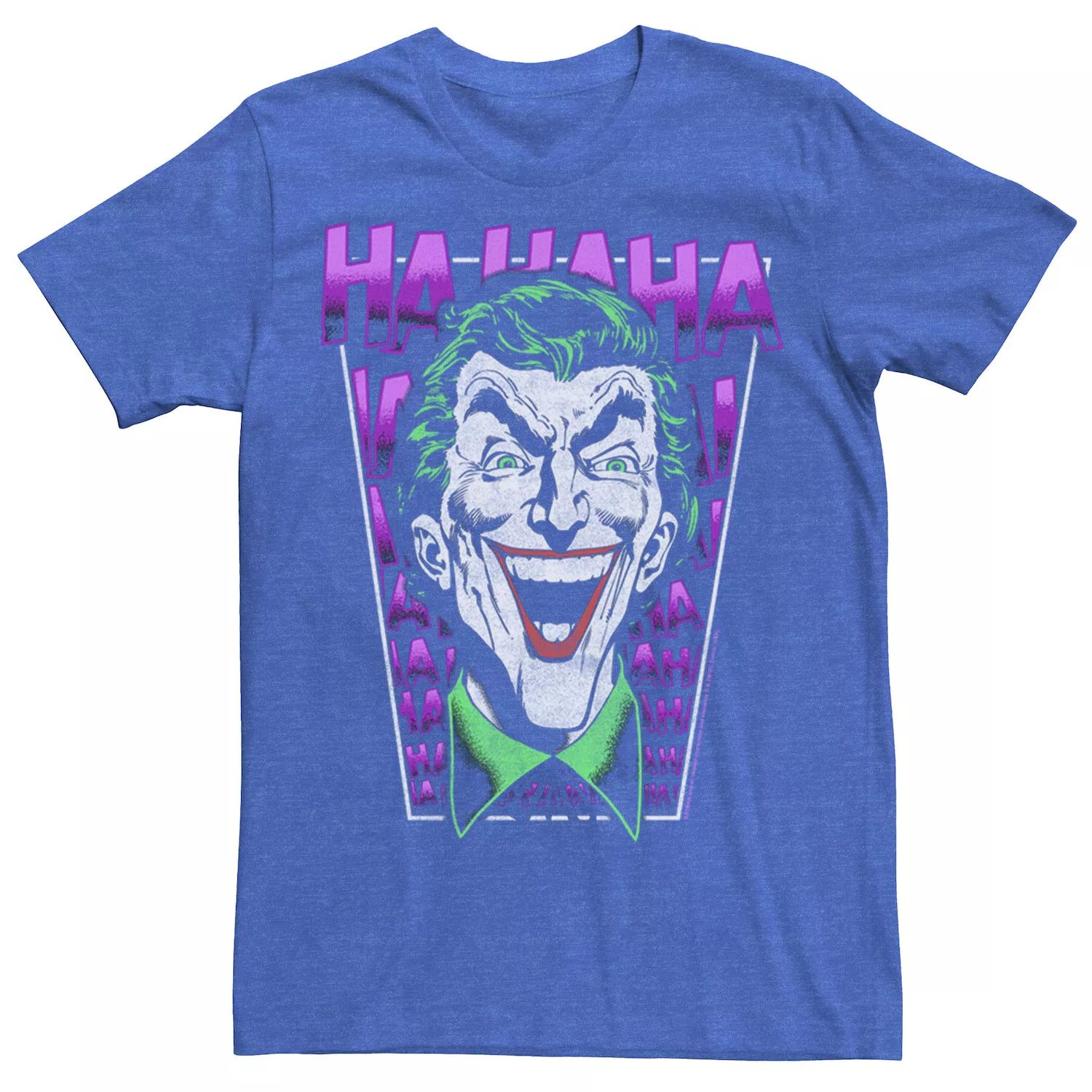 Мужская футболка The Joker HAHAHA с большим лицом DC Comics
