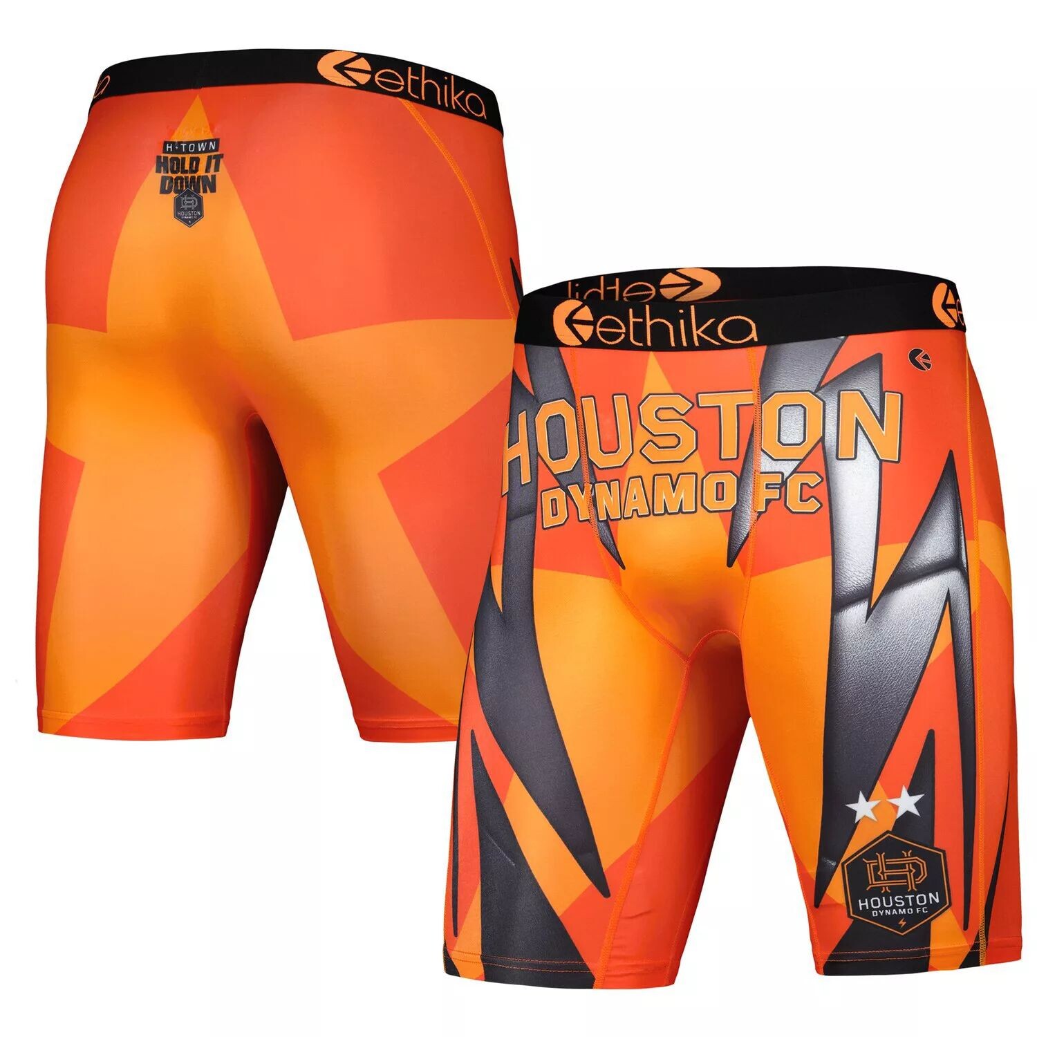 

Мужские боксеры из микросетки Ethika Orange Houston Dynamo FC