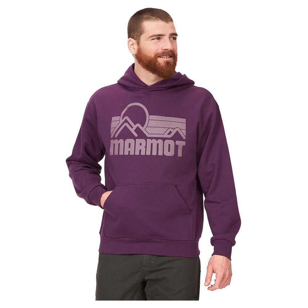 

Худи Marmot Coastal, фиолетовый