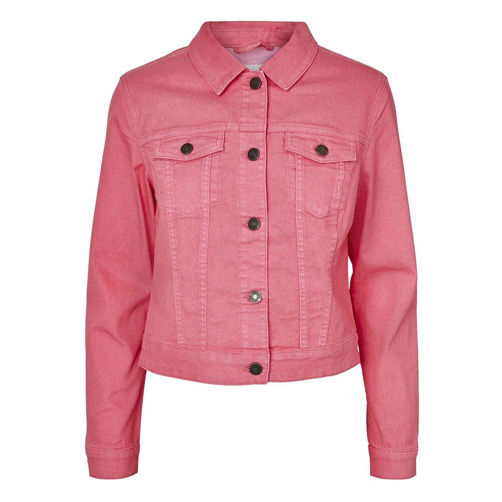 

Куртка Noisy May Debra Denim, розовый