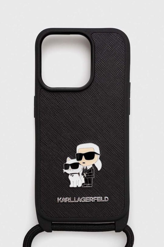 

Чехол для iPhone 15 Pro 6.1 Karl Lagerfeld, черный