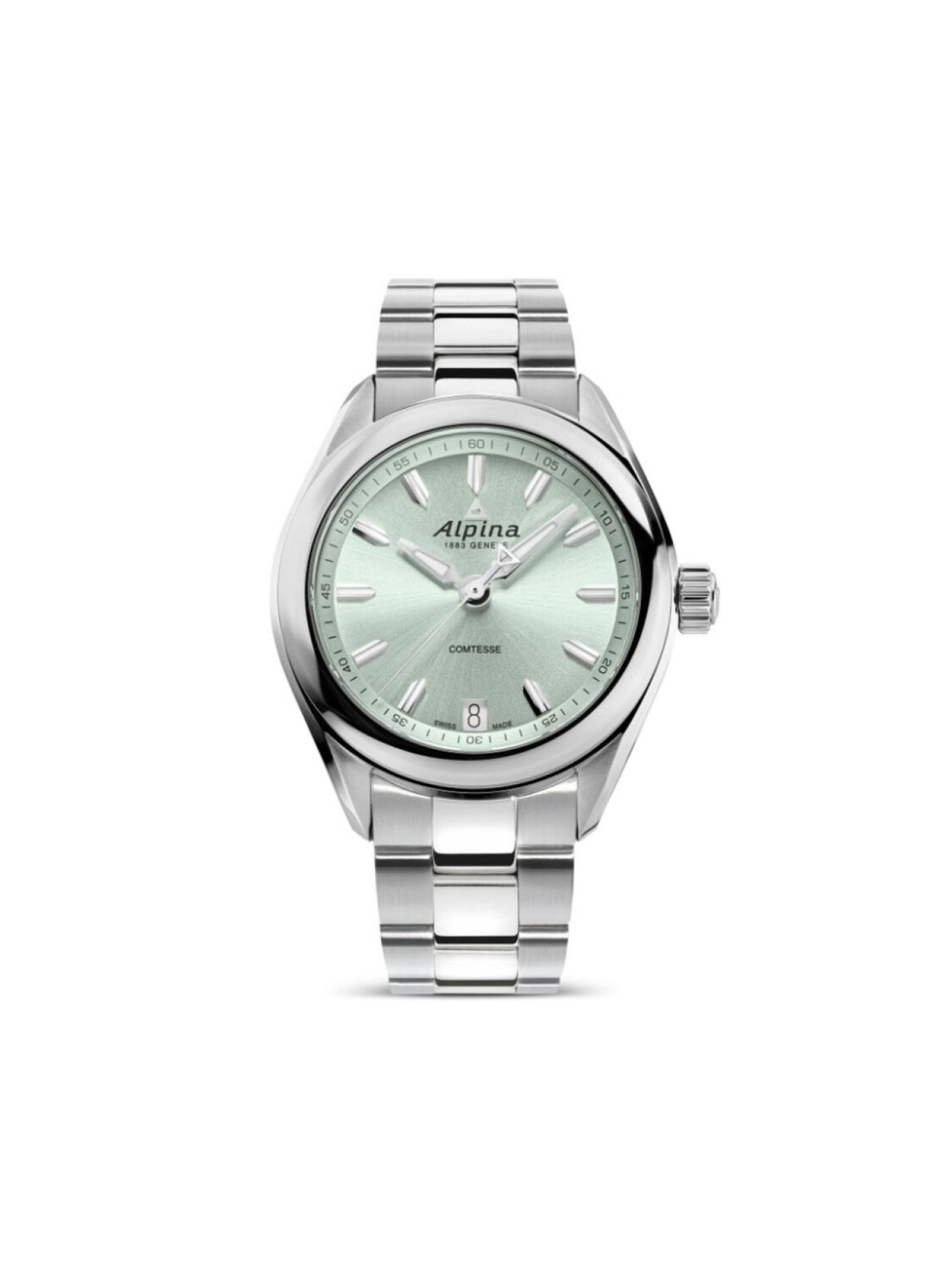 

Наручные часы Alpiner Comtesse 34 мм Alpina, зеленый