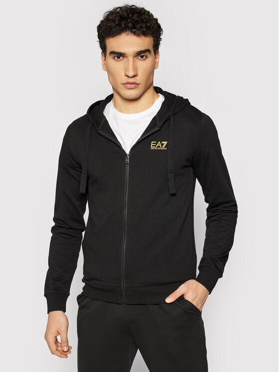 

Толстовка обычного кроя Ea7 Emporio Armani, черный