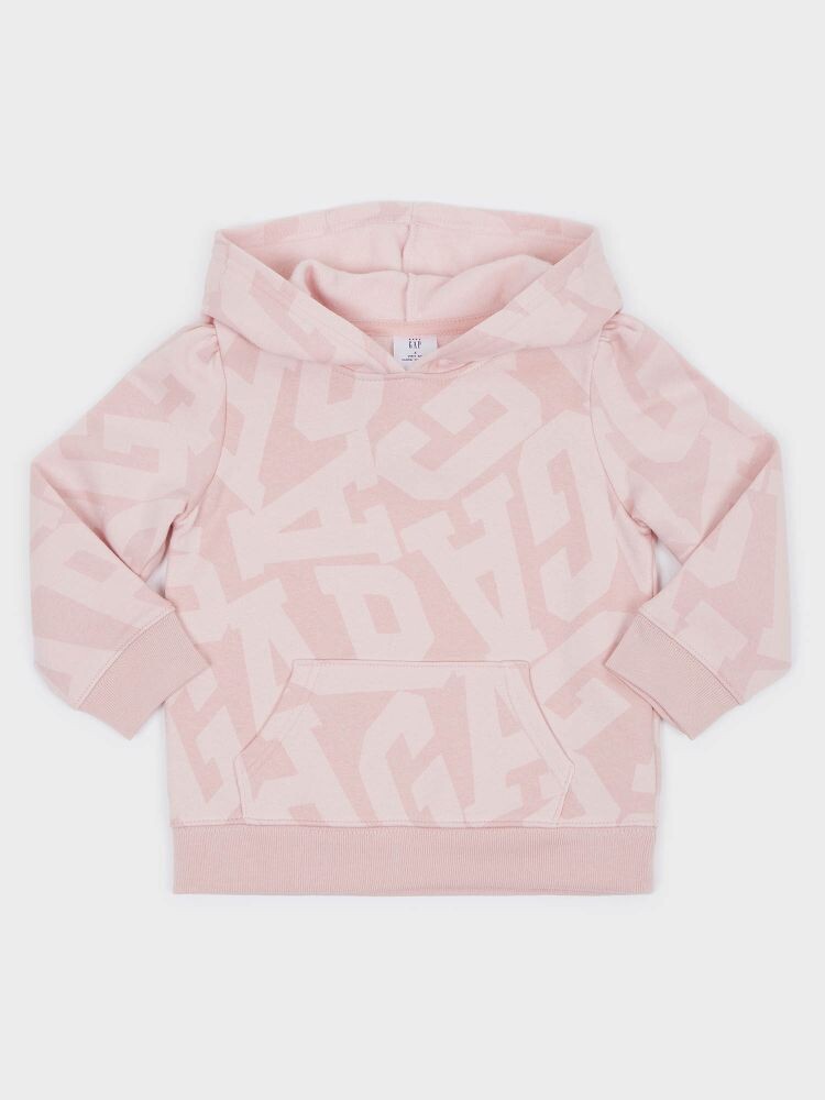 

Толстовка с логотипом и капюшоном Gap, розовый