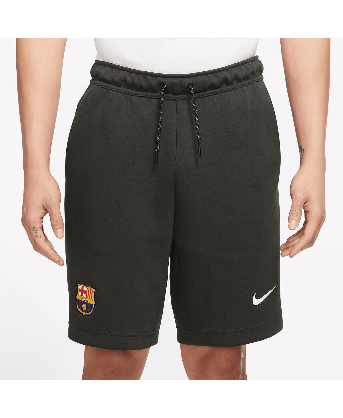 

Мужские оливковые шорты из флиса Barcelona Tech Nike